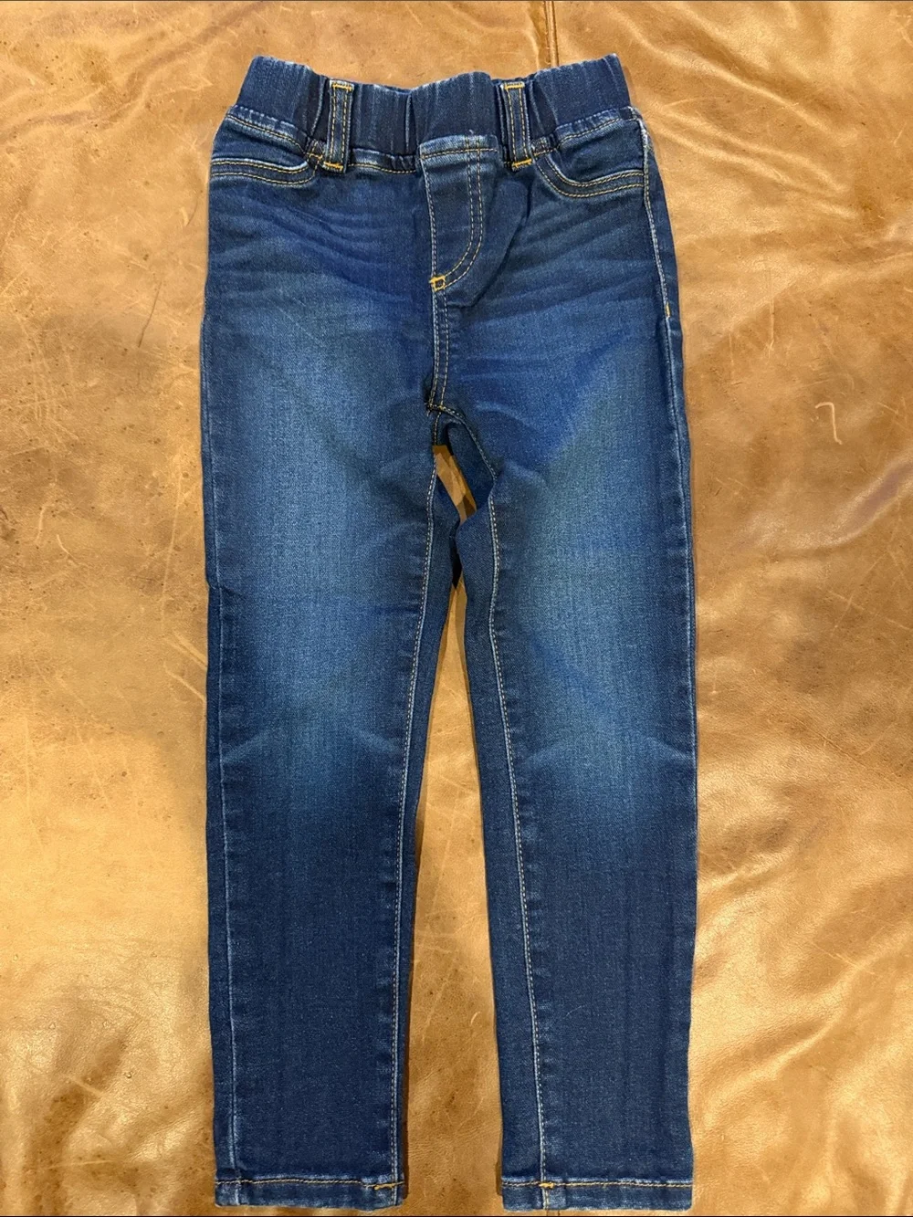 Mini Boden Denim Leggings